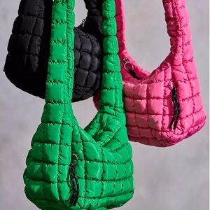 Free people movement Quilted Carryall Sling Bag